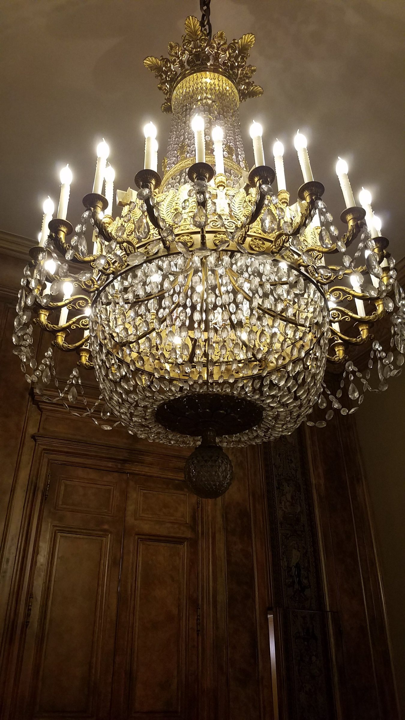 Chandelier of the Élysée Palace