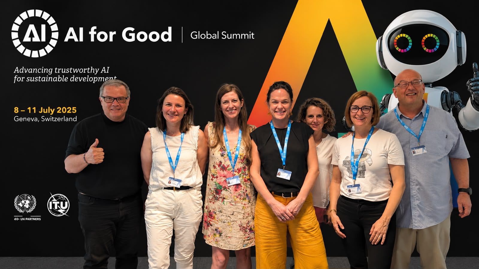 The Everyone.AI team at AI for Good, Geneva
