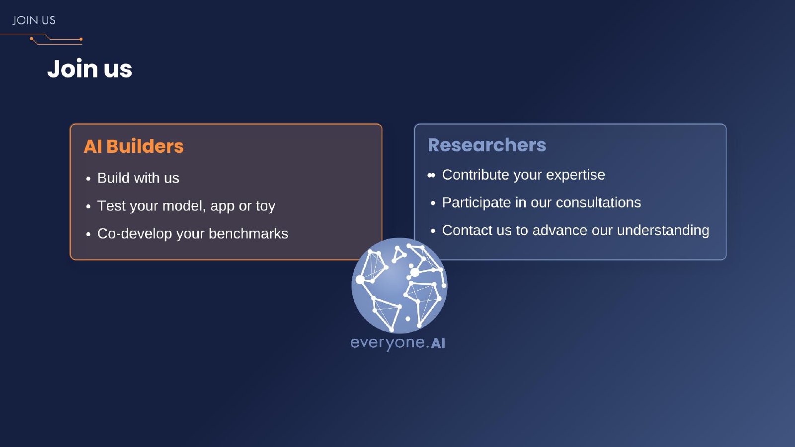 AI for Good deck — slide 22 of 24