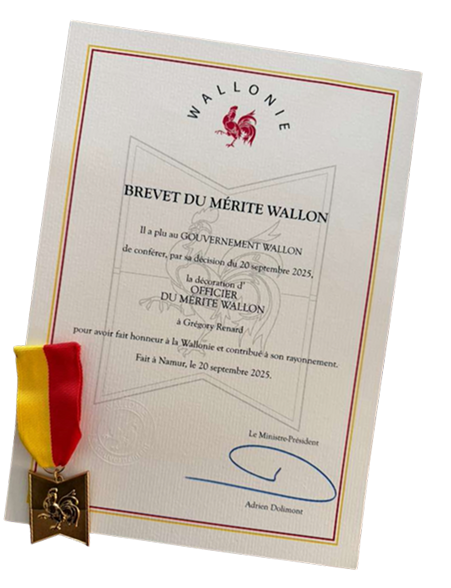 Officier du Mérite Wallon 2025
